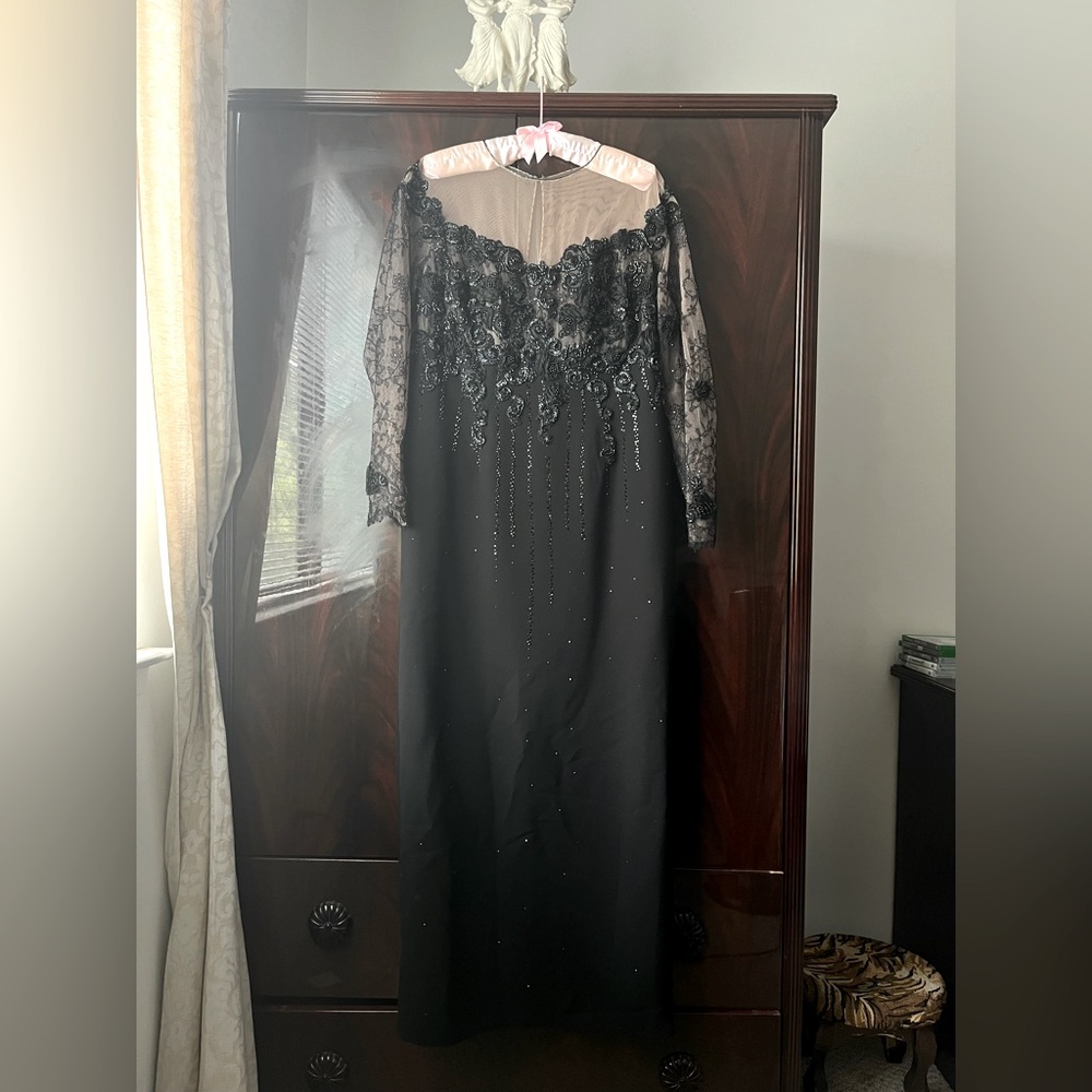 San Carlin vintage evening gown